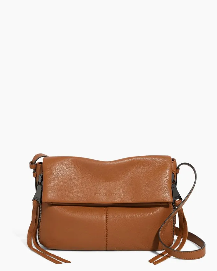 Aimee Kestenberg Crossbody Bags Women Bali Crossbody Chestnut With Gunmetal