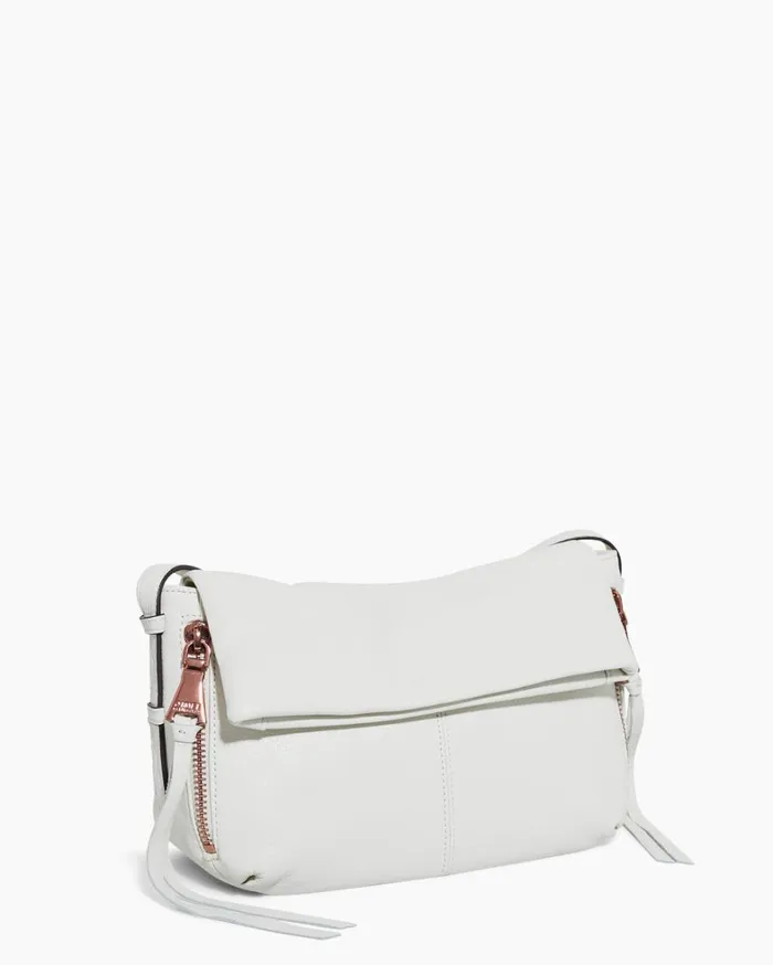 Aimee Kestenberg Crossbody Bags Women Bali Crossbody Vanilla Ice With Chocolate Rose Gold