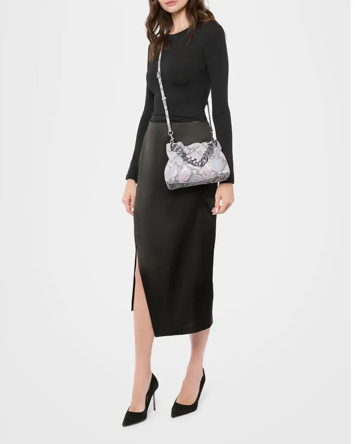 Aimee Kestenberg Crossbody Bags Women Chain Handheld Crossbody Pastel Snake
