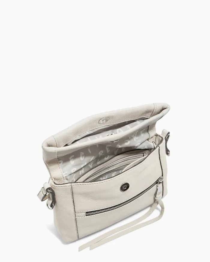 Aimee Kestenberg Crossbody Bags Women Crosstown Double Entry Crossbody Chalk