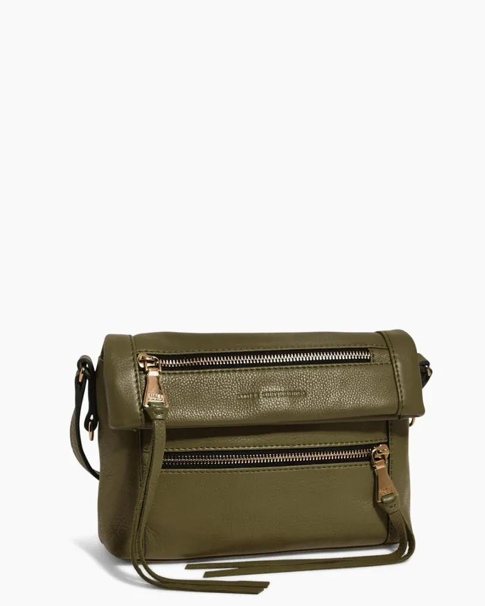 Aimee Kestenberg Crossbody Bags Women Crosstown Double Entry Crossbody Kelp