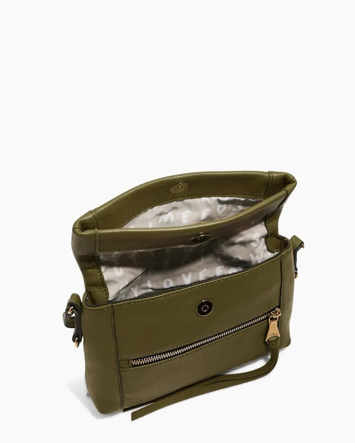 Aimee Kestenberg Crossbody Bags Women Crosstown Double Entry Crossbody Kelp