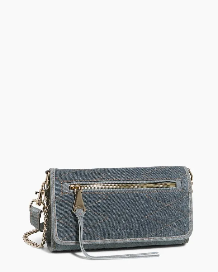 Aimee Kestenberg Satchels Women Mantra Convertible Shoulder Denim Leather