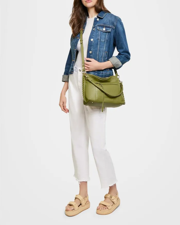 Aimee Kestenberg Shoulder Bags Women Complete Me Convertible Shoulder Matcha Green