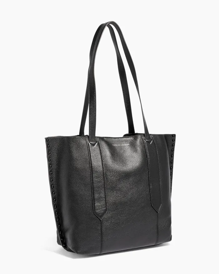 Aimee Kestenberg Tote Bags Women Busy Bee Unlined Tote Black Shiny Black