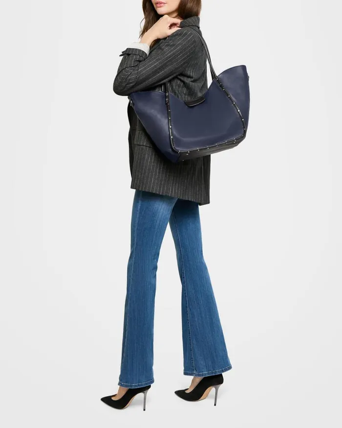 Aimee Kestenberg Tote Bags Women The Lenny Tote Ink Blue With Black