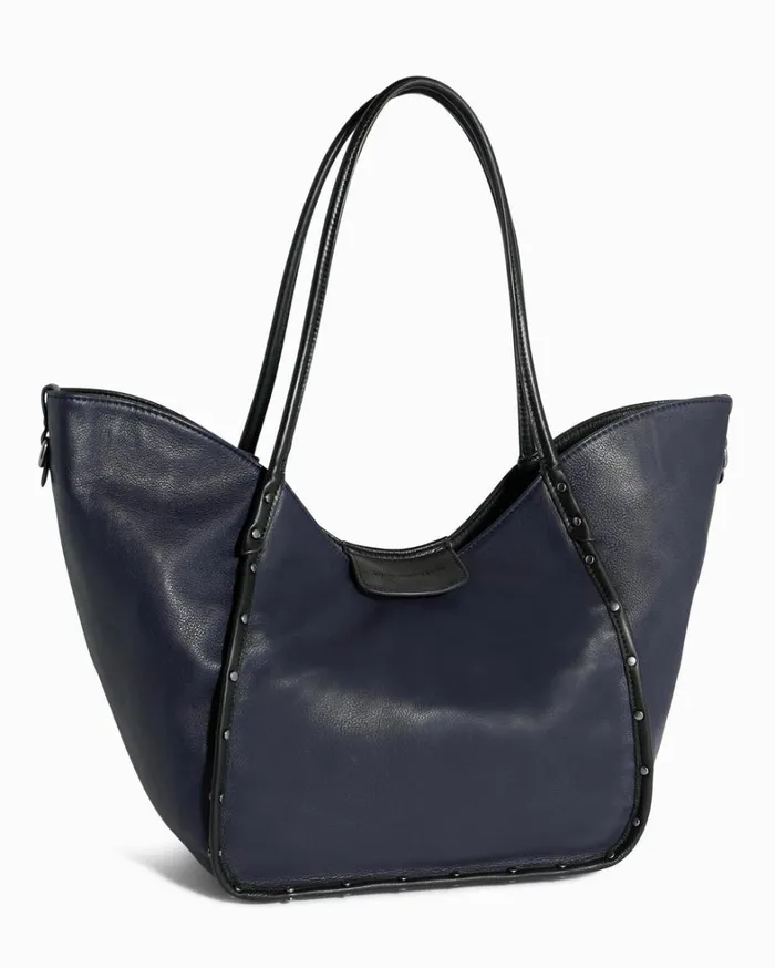 Aimee Kestenberg Tote Bags Women The Lenny Tote Ink Blue With Black