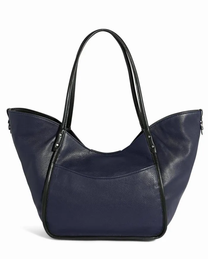 Aimee Kestenberg Tote Bags Women The Lenny Tote Ink Blue With Black