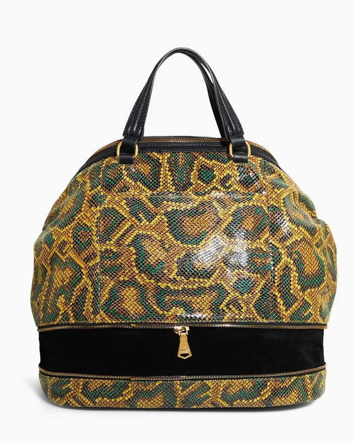 Aimee Kestenberg Tote Bags Women Worth It Expandable Tote Cumin Snake