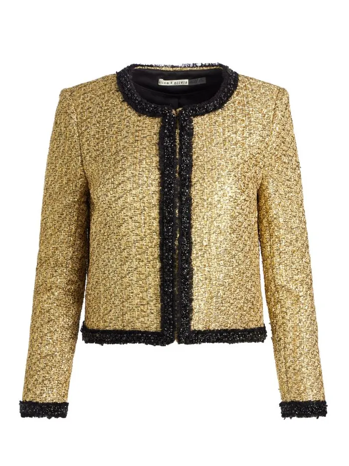 Alice Olivia Gold Women Matching Sets