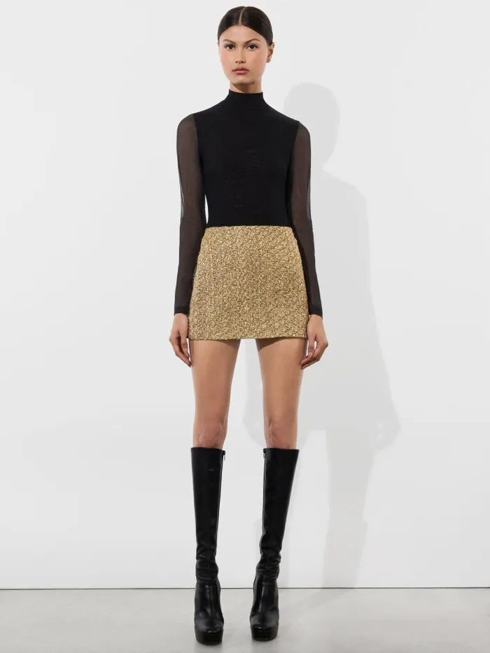 Alice Olivia Gold Women Matching Sets