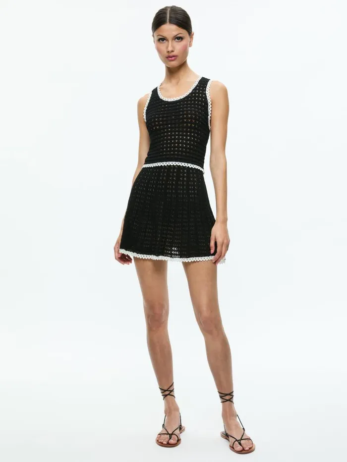 Alice Olivia KAMILA TANK Blackvanilla Women Tops