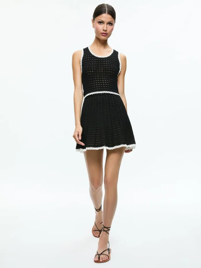 Alice Olivia KAMILA TANK Blackvanilla Women Tops