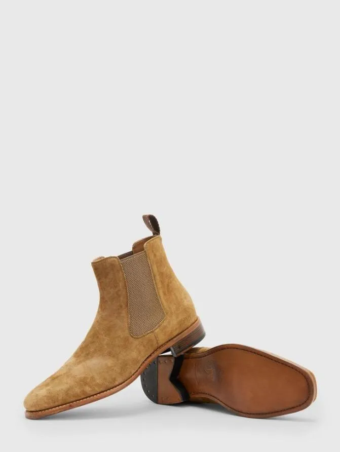 AMSTERDAM CHELSEA BOOT Black ShoesLeather John Varvatos Leather Boots