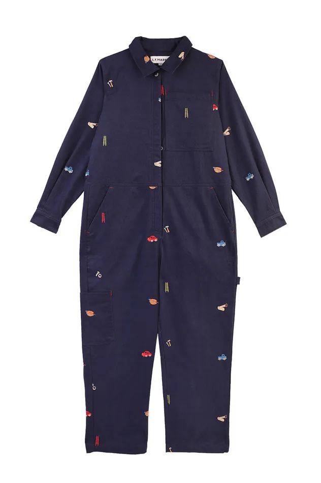 Angus Boilersuit Workshop Embroidery Womens LF Markey One Pieces
