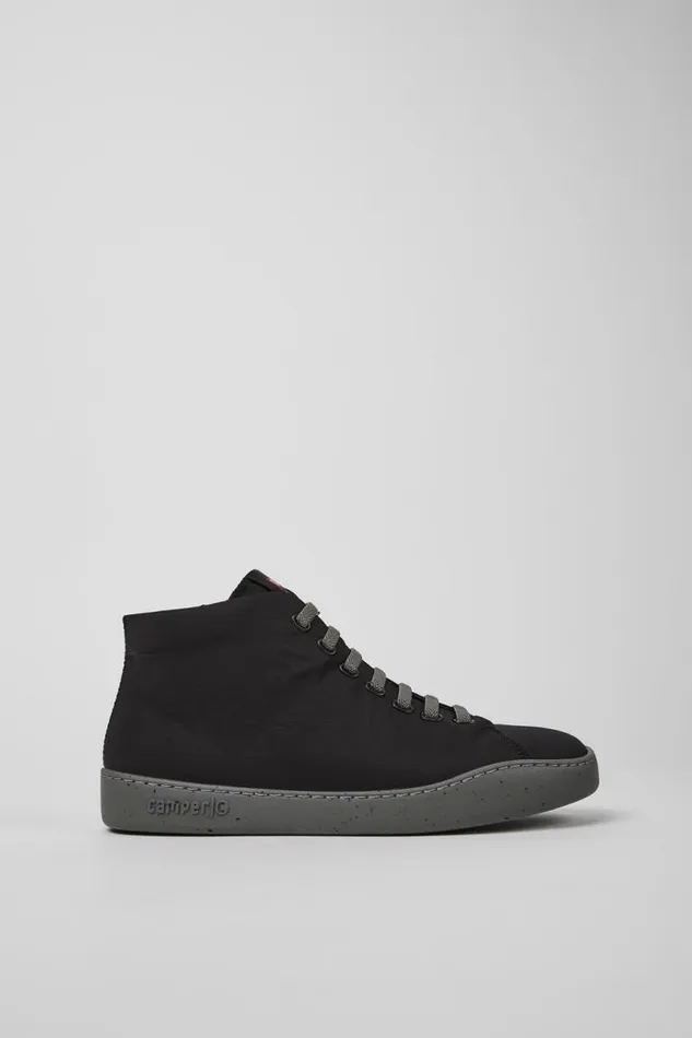 Ankle Boots Men Camper Peu Touring Black Recycled PET Sneaker Boots Ankle Boots Men Camper Peu Touring Black Recycled PET Sneaker Boots