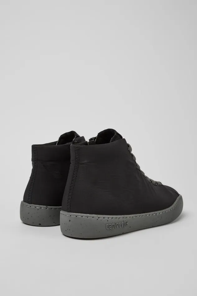 Ankle Boots Men Camper Peu Touring Black Recycled PET Sneaker Boots Ankle Boots Men Camper Peu Touring Black Recycled PET Sneaker Boots
