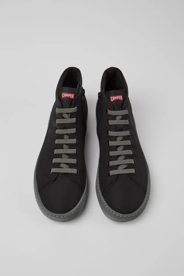 Ankle Boots Men Camper Peu Touring Black Recycled PET Sneaker Boots Ankle Boots Men Camper Peu Touring Black Recycled PET Sneaker Boots
