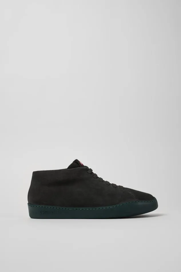 Ankle Boots Men Camper Peu Touring Gray Nubuck Sneakers