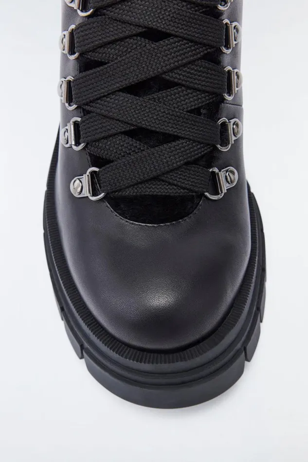 Ankle Boots Women Mackage SUMMIT Shearlinglined Lamb Leather Ankle Boot For Women Black