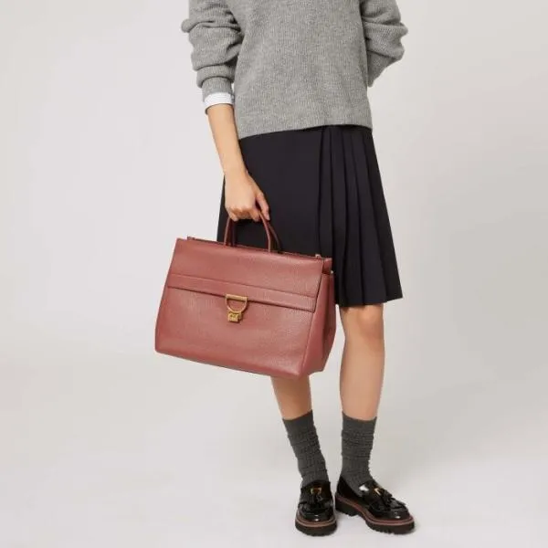 Arlettis Large Brandy Women Coccinelle Top Handle Bag Arlettis Large Brandy Women Coccinelle Top Handle Bag