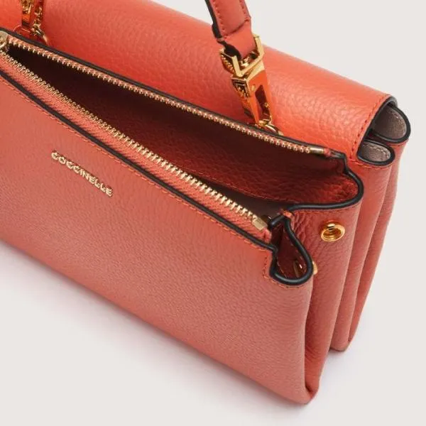 Arlettis Small Grenadine Red Women Coccinelle Top Handle Bag