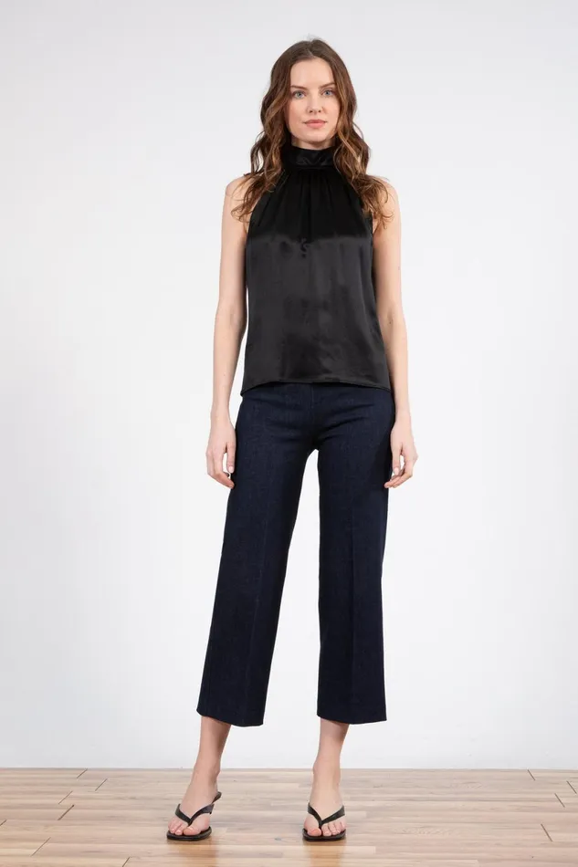 Avenue Montaigne ALEX Dark Denim Women Pants