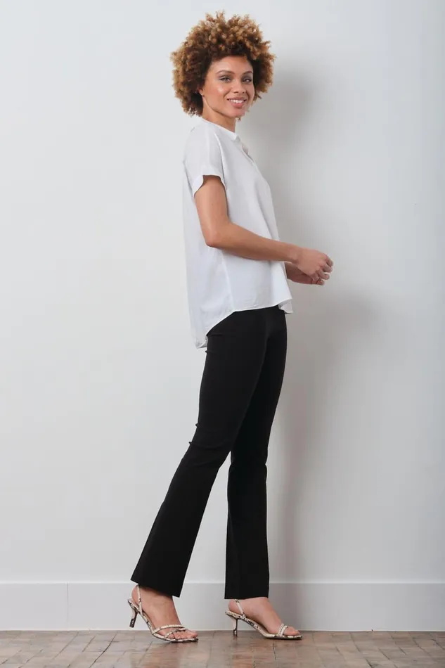 Avenue Montaigne BECCA Signature Black Women Pants Avenue Montaigne BECCA Signature Black Women Pants