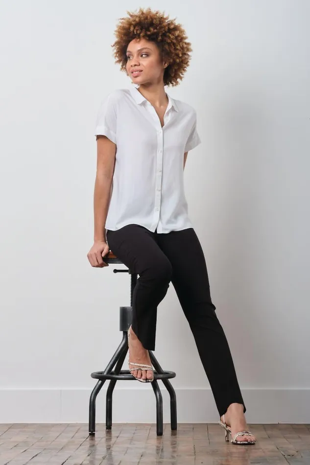 Avenue Montaigne BECCA Signature Black Women Pants Avenue Montaigne BECCA Signature Black Women Pants