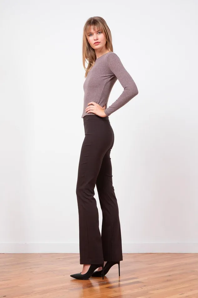 Avenue Montaigne BECCA Signature Brown Women Pants Avenue Montaigne BECCA Signature Brown Women Pants