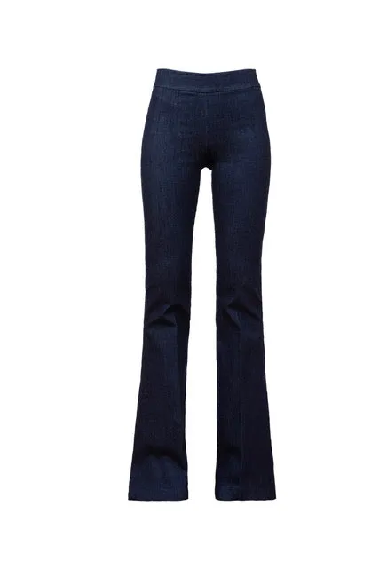 Avenue Montaigne BELLINI Dark Denim Women Pants Avenue Montaigne BELLINI Dark Denim Women Pants