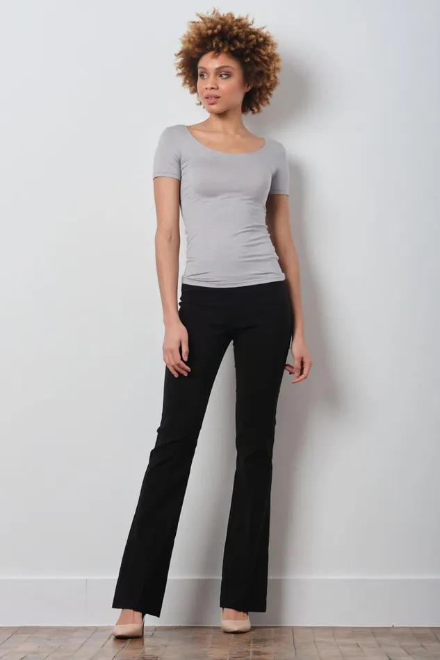 Avenue Montaigne BELLINI Signature Black Women Pants
