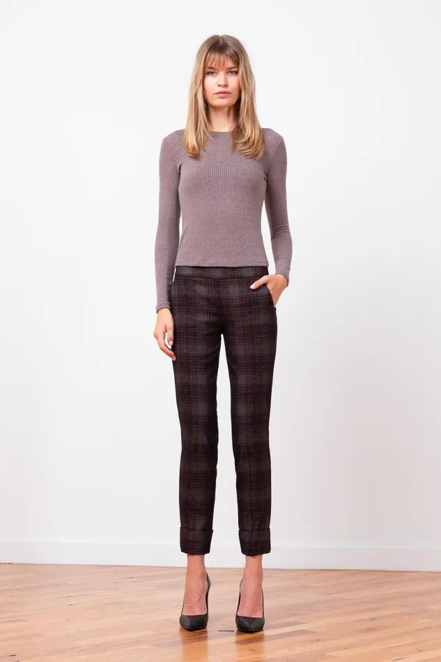 Avenue Montaigne BEN Flannel Absolut Women Pants