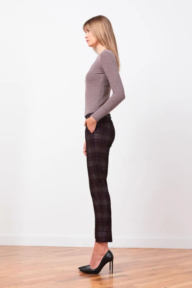 Avenue Montaigne BEN Flannel Absolut Women Pants Avenue Montaigne BEN Flannel Absolut Women Pants