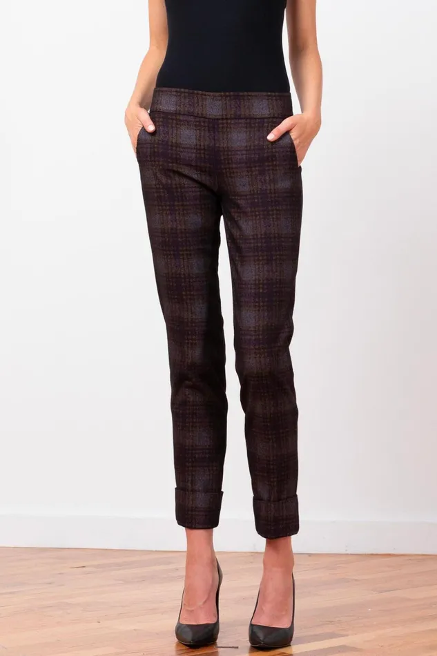 Avenue Montaigne BEN Flannel Absolut Women Pants Avenue Montaigne BEN Flannel Absolut Women Pants