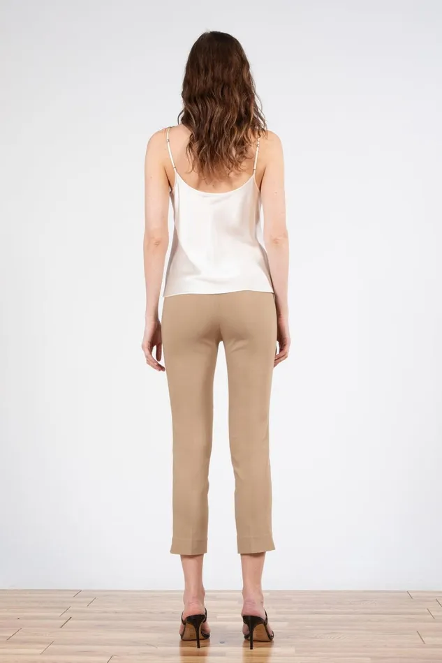 Avenue Montaigne BRIGITTE Signature Camel Women Pants Avenue Montaigne BRIGITTE Signature Camel Women Pants