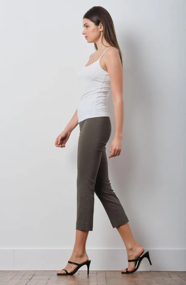 Avenue Montaigne BRIGITTE Signature Olive Green Women Pants Avenue Montaigne BRIGITTE Signature Olive Green Women Pants