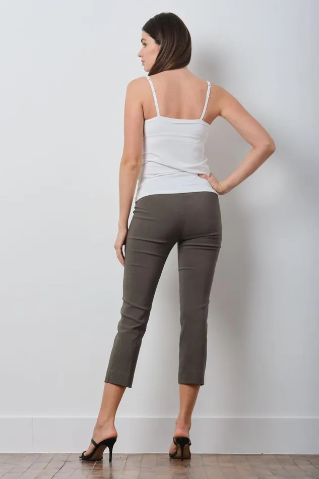 Avenue Montaigne BRIGITTE Signature Olive Green Women Pants Avenue Montaigne BRIGITTE Signature Olive Green Women Pants