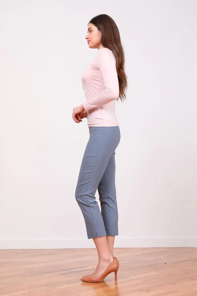 Avenue Montaigne BRIGITTE Signature Slate Women Pants