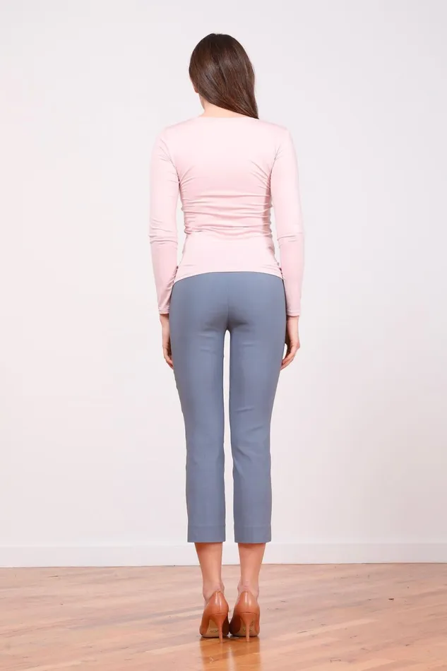 Avenue Montaigne BRIGITTE Signature Slate Women Pants