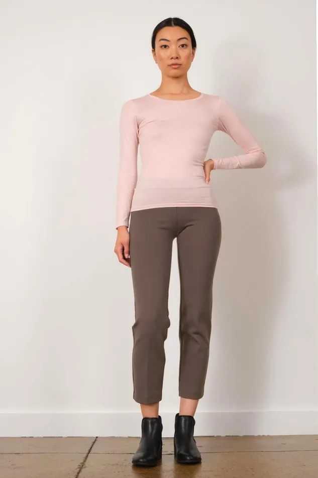 Avenue Montaigne EDITH Freedom Taupe Women Pants