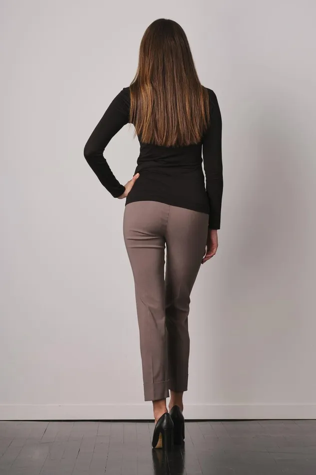 Avenue Montaigne FRANCO Signature Taupe Women Pants Avenue Montaigne FRANCO Signature Taupe Women Pants