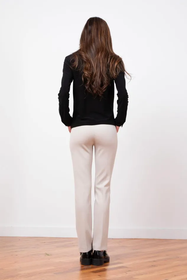 Avenue Montaigne LOUIS Freedom OffWhite Women Pants Avenue Montaigne LOUIS Freedom OffWhite Women Pants
