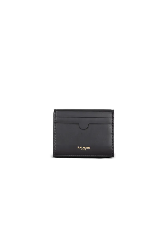 BBuzz Leather Purse Black Women Balmain Small Leather Goods