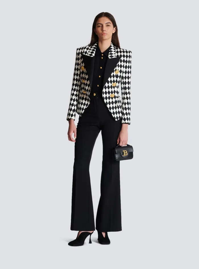 BBuzz Mini Leather Bag Black Women Balmain Handbags