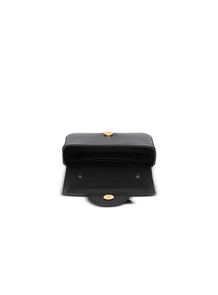 BBuzz Mini Leather Bag Black Women Balmain Handbags