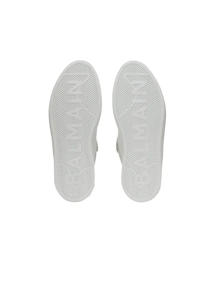 BCourt Flip Sneakers In Calfskin White Women Balmain Sneakers