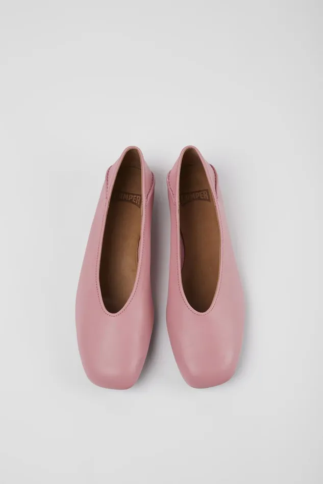 Ballerinas Women Camper Casi Myra Pink Leather Ballerinas Ballerinas Women Camper Casi Myra Pink Leather Ballerinas