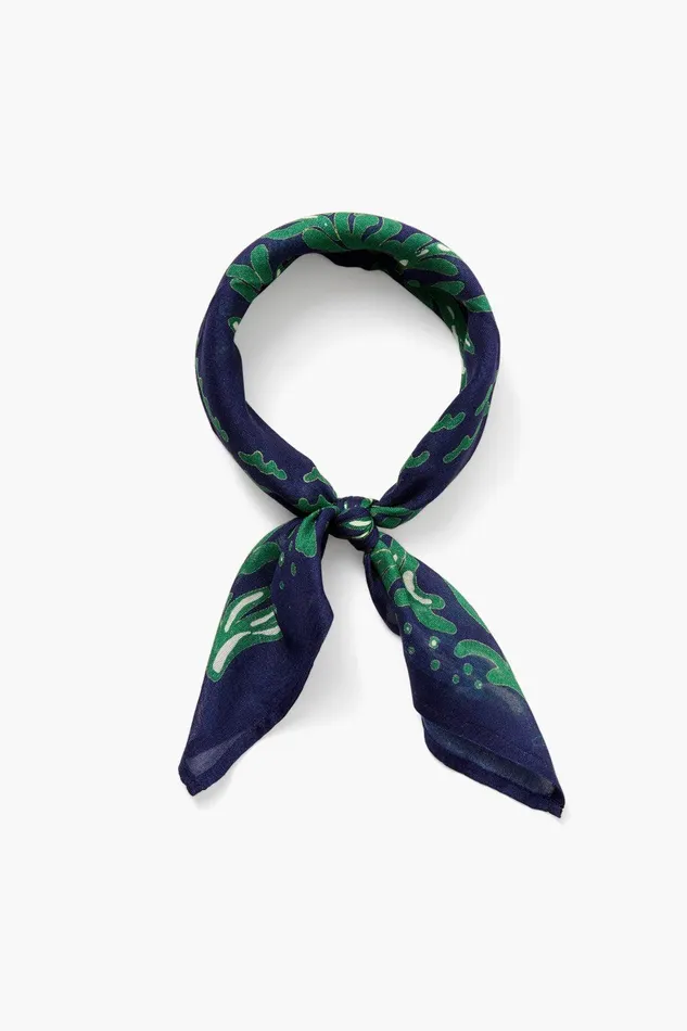 Bandana Estate Blue Coral Women Chan Luu Bandanas