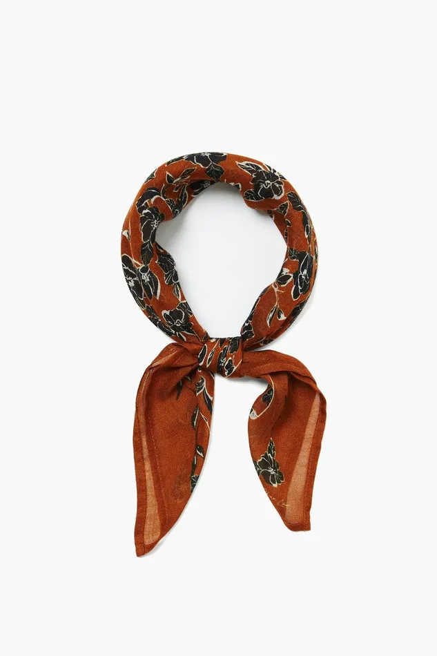 Bandana Umber Cassia Floral Women Chan Luu Bandanas